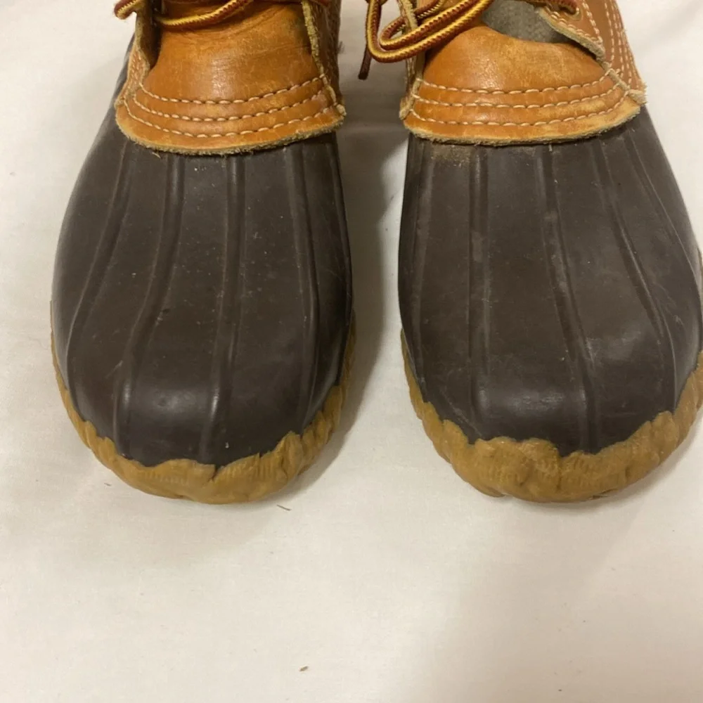 LL Bean Duck Boots short sz M7 - Picture 4 of 9